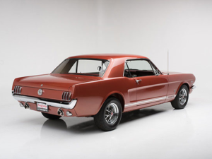 This classic 1966 Ford Mustang GT is not the car in question, but it is the same color. (Photo: Barrett-Jackson)