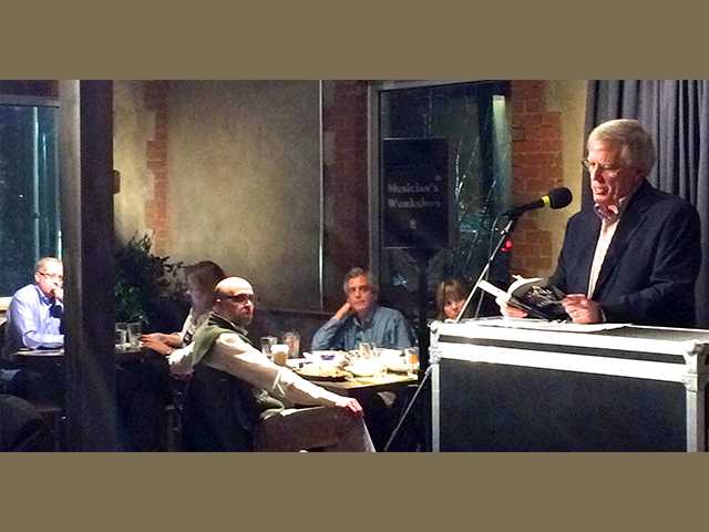 Ted M. Alexander Opening Dinner & Reading<br/>NAIBA (North Atlantic Independant Booksellers Association & SiBA (Southern Independant Booksellers Alliance)